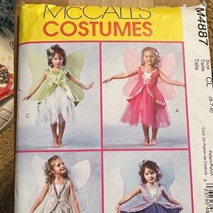 McCall's Enchanted Fairy Costume for Kids - Pink and Green